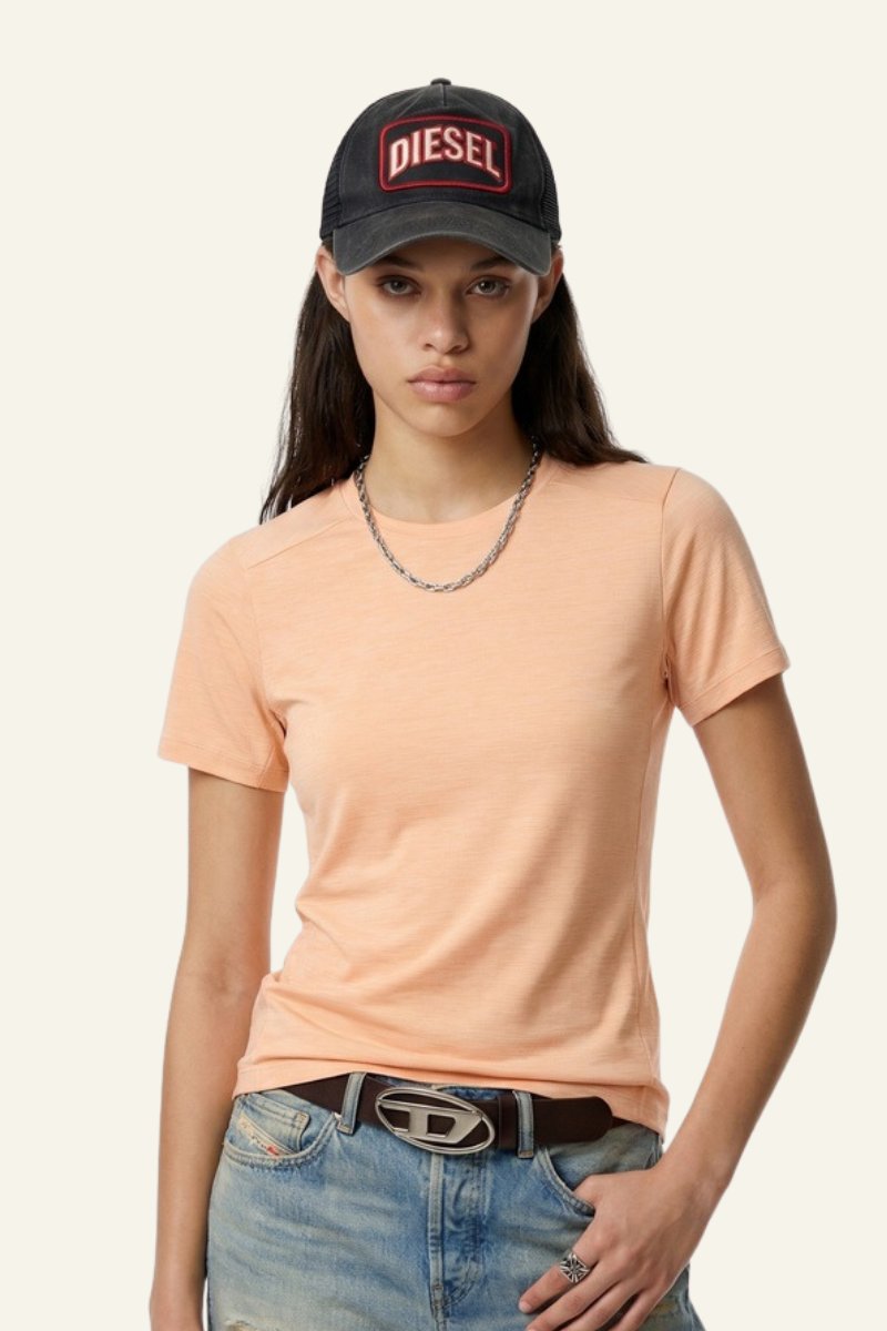 Women's Streetwear Slim Quick-Dry Solid T-shirt