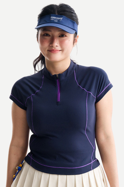 Women's Outdoor Slim Crop Quick Dry LS Tee