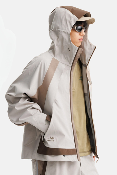 Unisex Urban Waterproof Breathable Taped Light Jacket