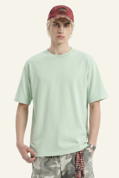Men's Streetwear Round-neck Quick-dry Loose Fitting T-shirt