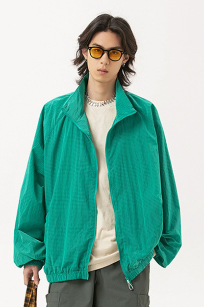 Unisex American Retro Loose UV Sun Jacket