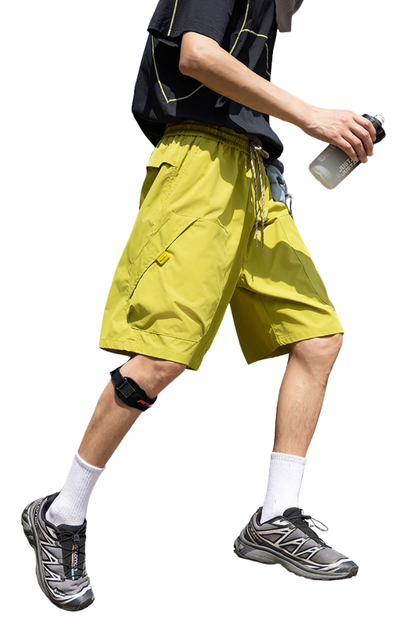 Unisex Summer Hiking Tech Cargo Multi-Pocket 5" Shorts