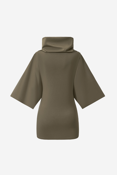 Women's Wasteland Cowl Neck Bell 3/4 Sleeve Bodycon Dress