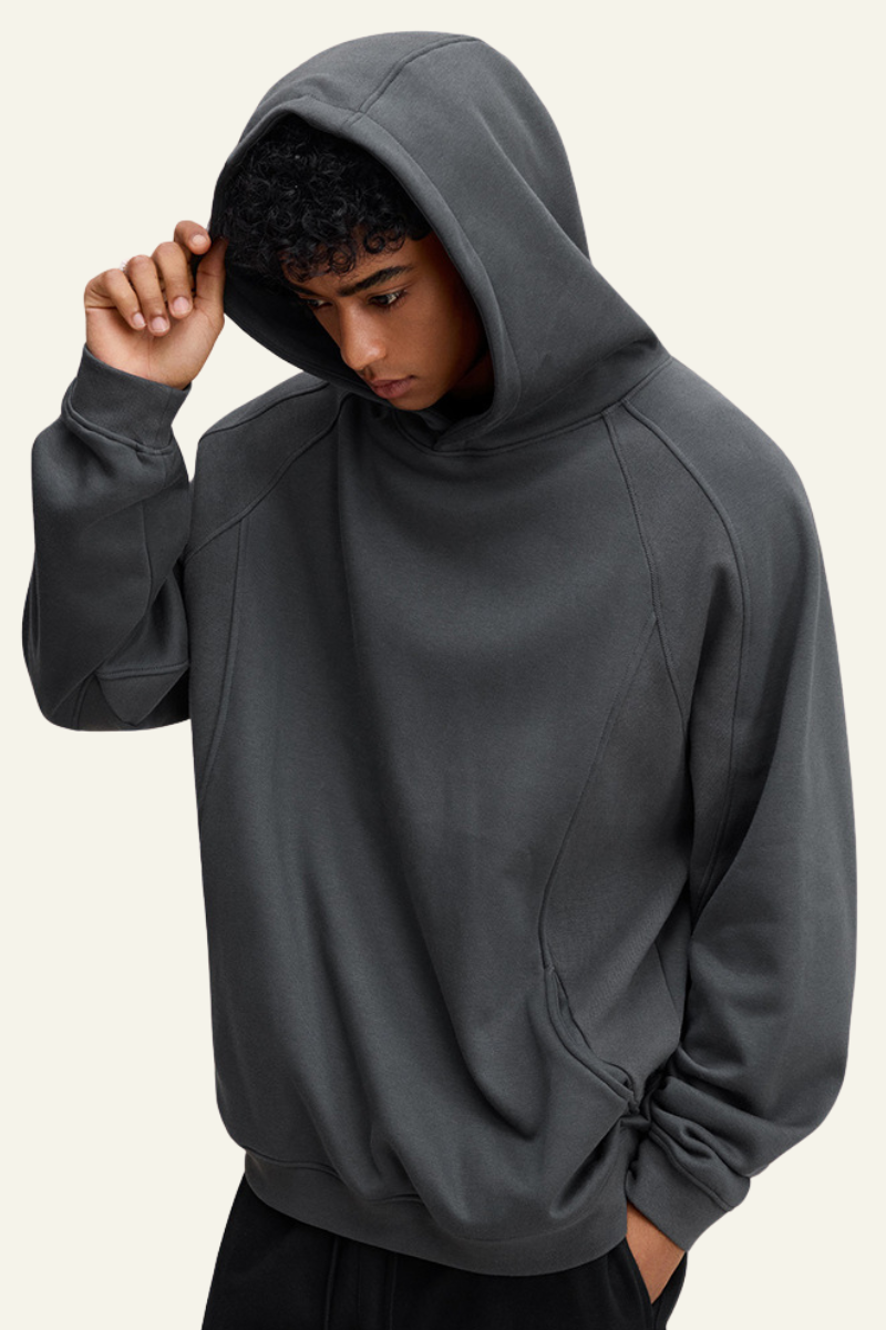 Men's Streetwear Fleece-padded Hoodie