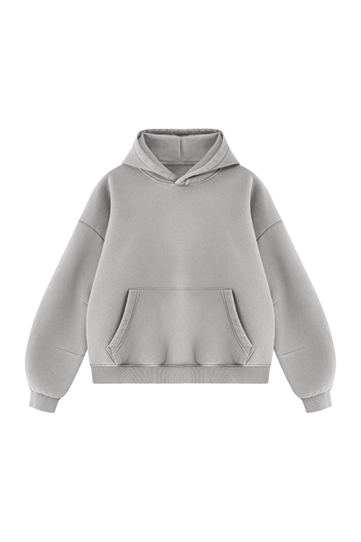 Unisex Fall Clothing Vintage Faded Curved Sleeve Hoodie