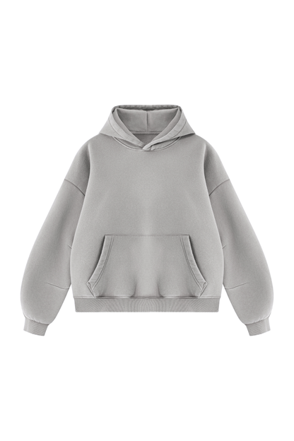 Unisex Fall Clothing Vintage Faded Curved Sleeve Hoodie