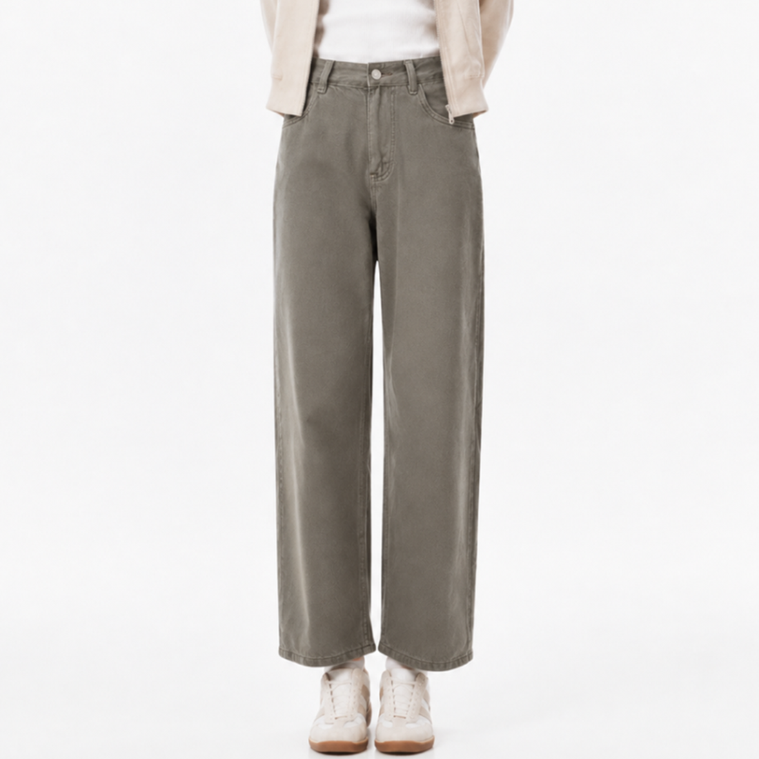 Women's & Unisex High Waist Wide Leg Jeans