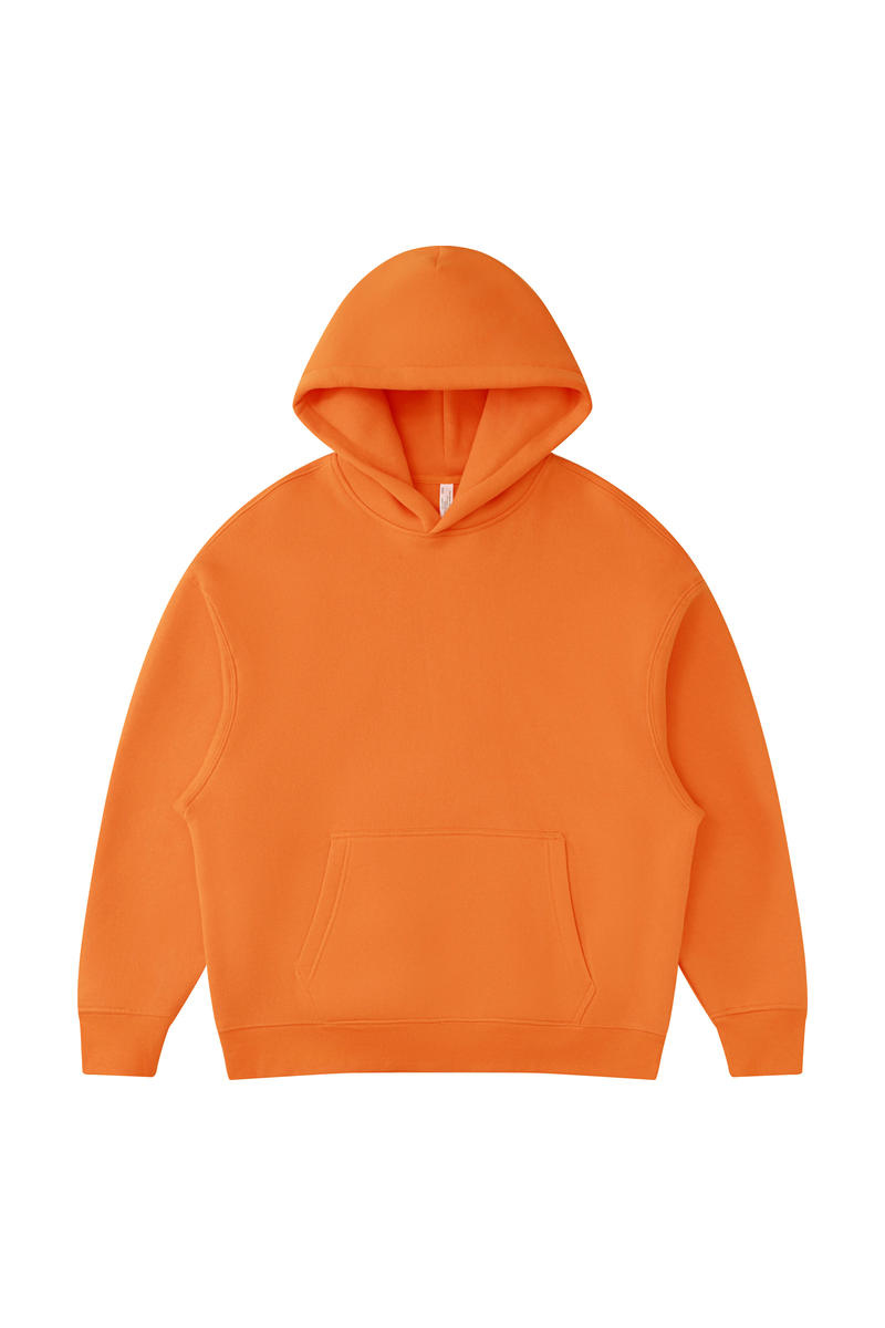 Men's Fall Winter Oversized Drop-Shoulder Pocket Hoodie