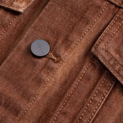 Unisex Spring Vintage Washed Denim Trucker Jacket