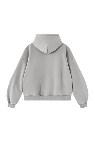 Unisex Fall Clothing Vintage Faded Curved Sleeve Hoodie