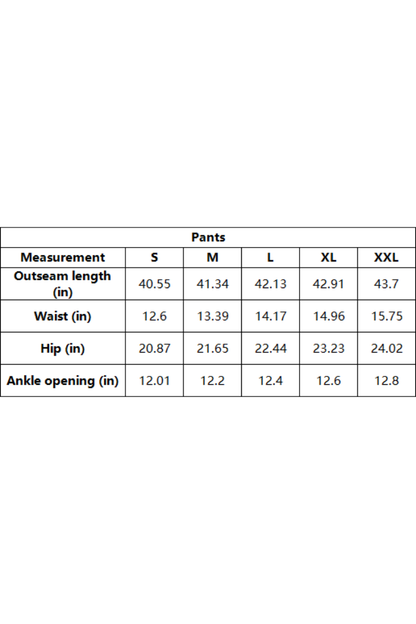Men Fall Clothing Vintage Paint Straight Leg Sweatpants