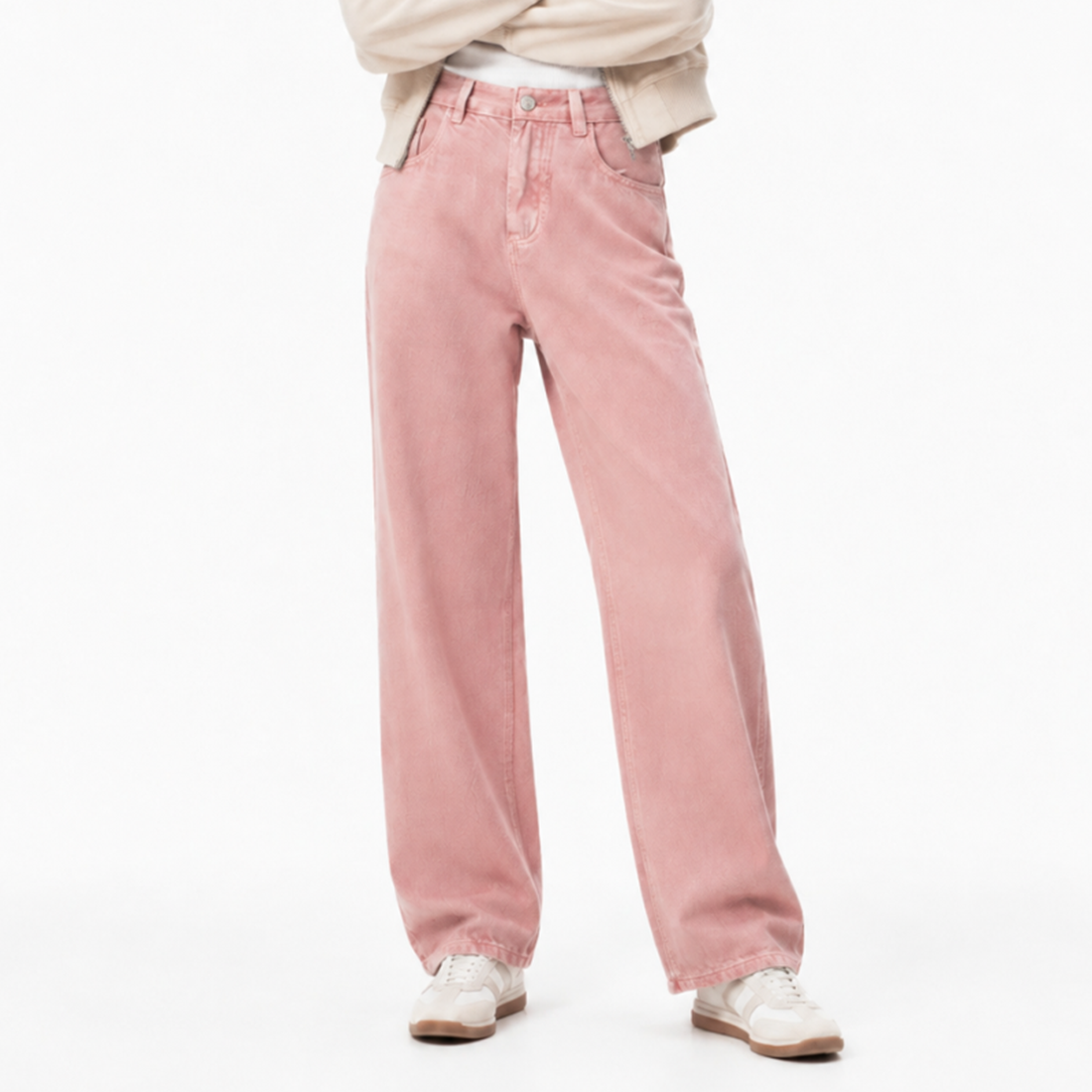 Women's & Unisex High Waist Wide Leg Jeans