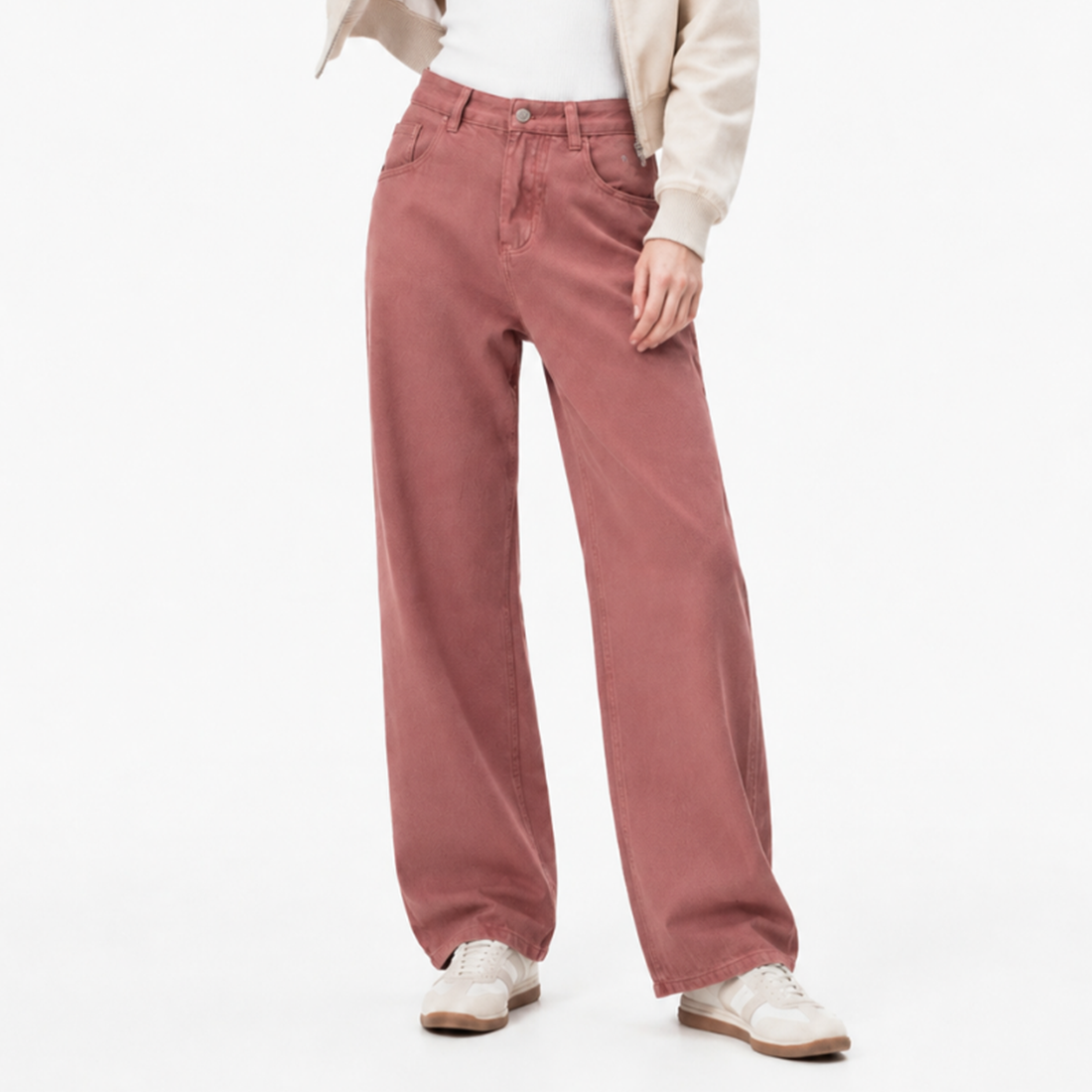 Women's & Unisex High Waist Wide Leg Jeans