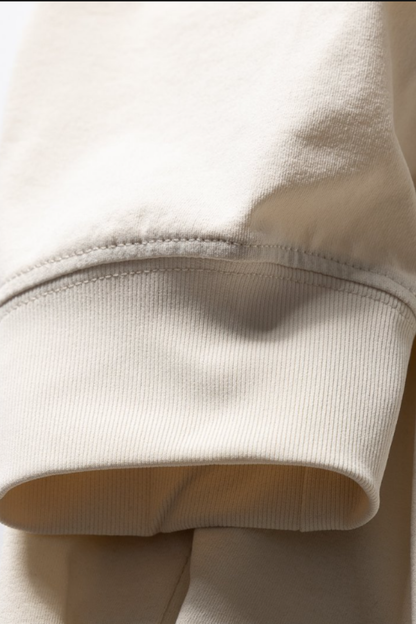 Unisex Spring Drawstring-Hem Relaxed Long-Sleeve T-Shirt