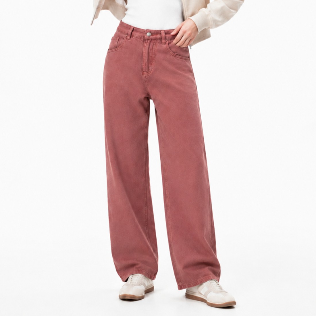 Women's & Unisex High Waist Wide Leg Jeans