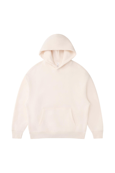 Women's Fall Winter Oversized Solid Kangaroo-Pocket Hoodie
