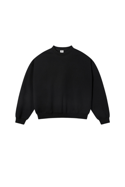 Men Fall Clothing 320G Heathered Crewneck Sweatshirt