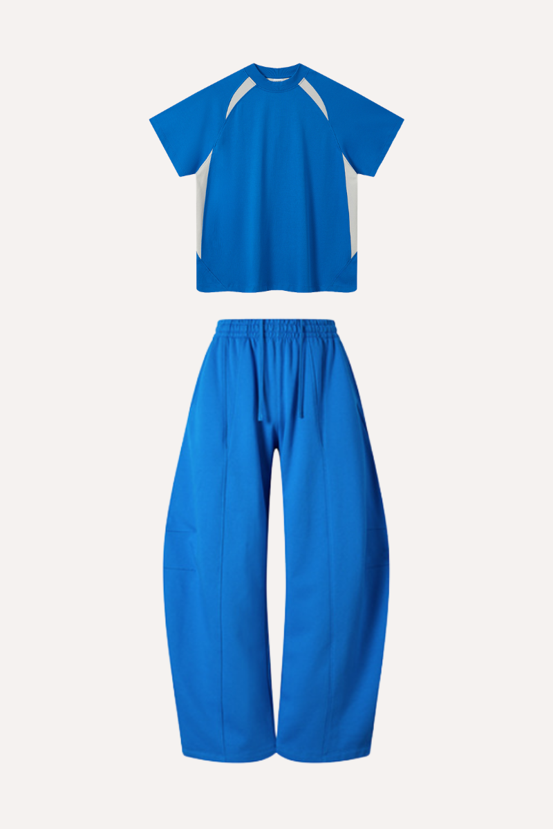 Men's Summer Outdoor Quick Dry Colorblock Cooling Tee