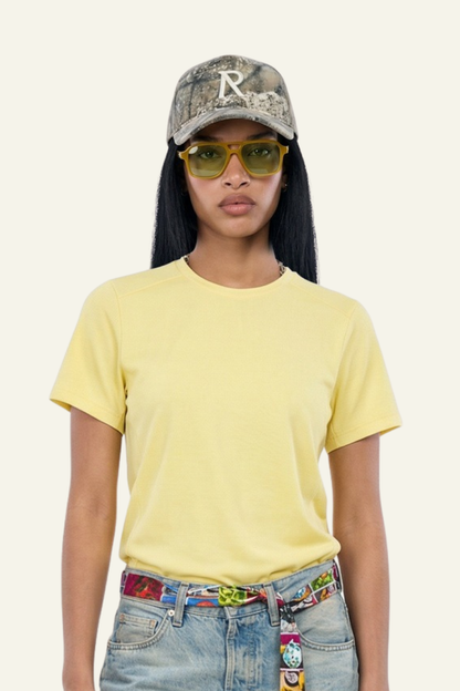 Women's Streetwear Slim Quick-Dry Solid T-shirt