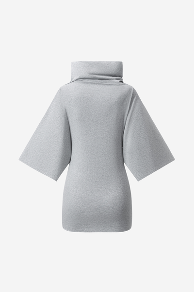 Women's Wasteland Cowl Neck Bell 3/4 Sleeve Bodycon Dress