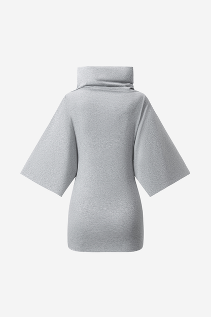 Women's Wasteland Cowl Neck Bell 3/4 Sleeve Bodycon Dress