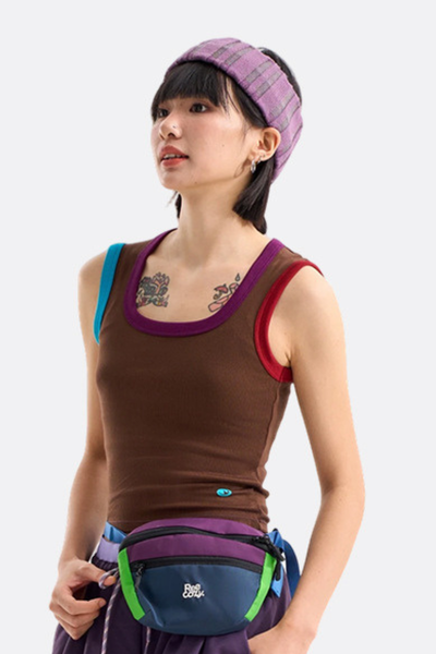 Women's Stretch Quick Dry Backless Tank - Colorblock
