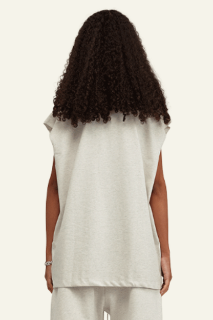Women's Streetwear Heavyweight Cotton Sleeveless Top