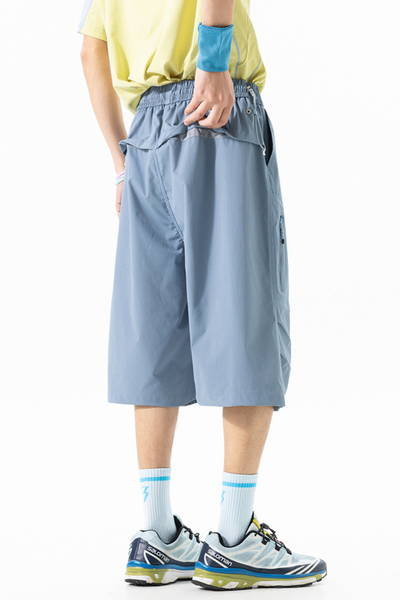 Men's Summer Hiking QuickDry Durable Cargo 7/8 Shorts