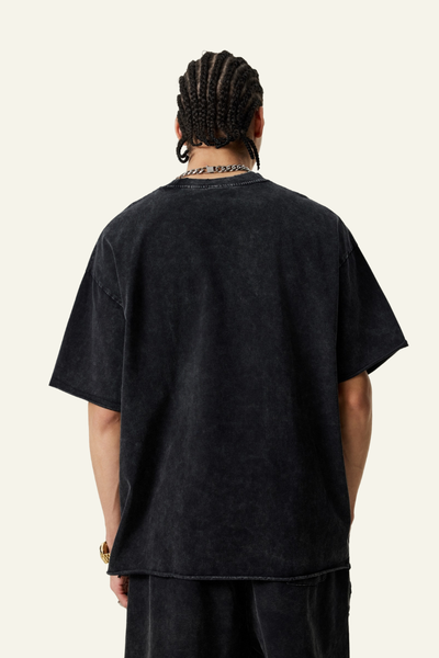 Men's Cotton Streetwear Vintage T-shirt