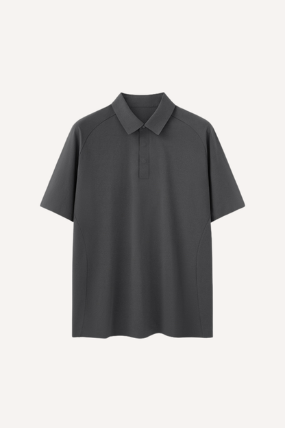 Men's Summer Ultrasonic UPF50+ Quick Dry Collared Tee