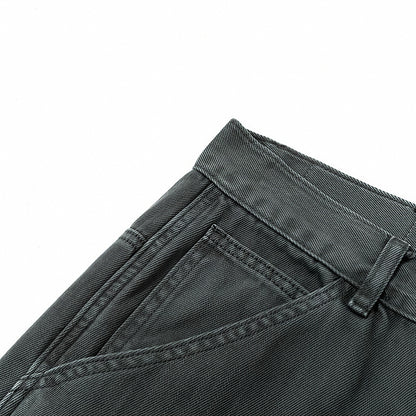 Men's Spring Multi-Pocket Cargo Wide-Leg Pants