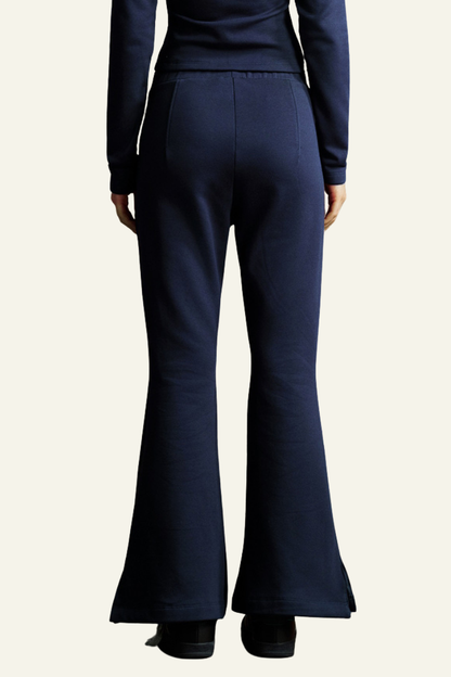 Women's Slimming Pleated waist Flared Pants