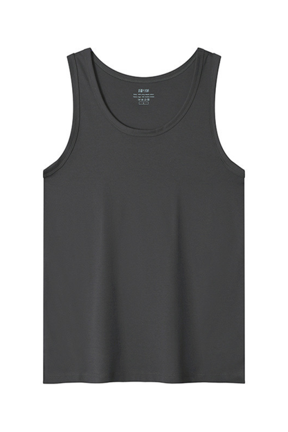 Men‘s Summer 50s Luxury Pima Ice Silk Tank