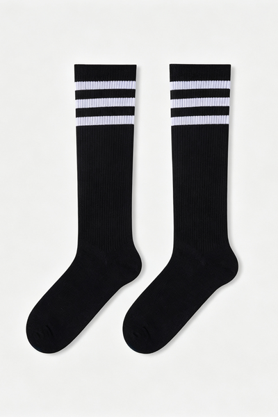 Women's Fall Three-Stripe Compression Knee-High Socks