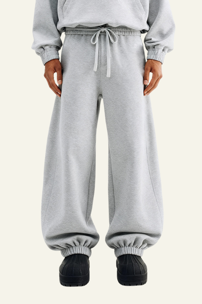 Men's Cotton Streetwear Drawstring Cuffed Sweatpants