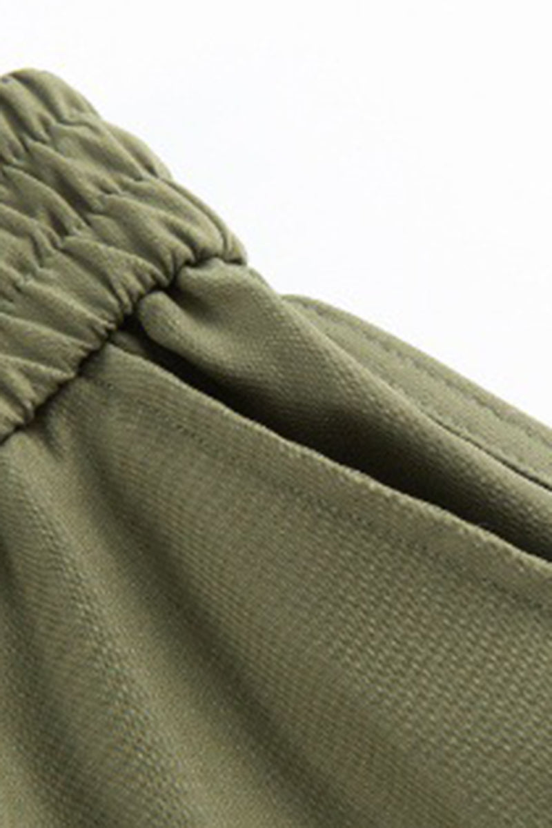 Women's Fall Winter Multi-Pocket Wide-Leg Cargo Pants
