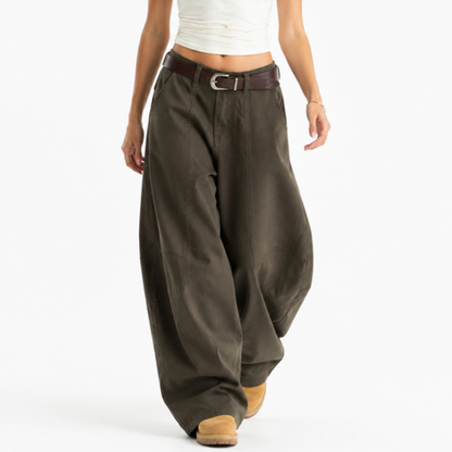 Women's High Waist Baggy Wide Leg Jeans