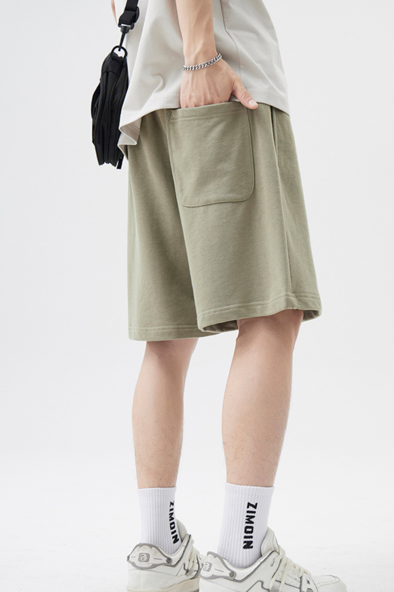 Men's Spring Summer 340g Terry FOG Style Oversized Shorts