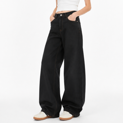 Women's High Waist Wide Leg Jeans