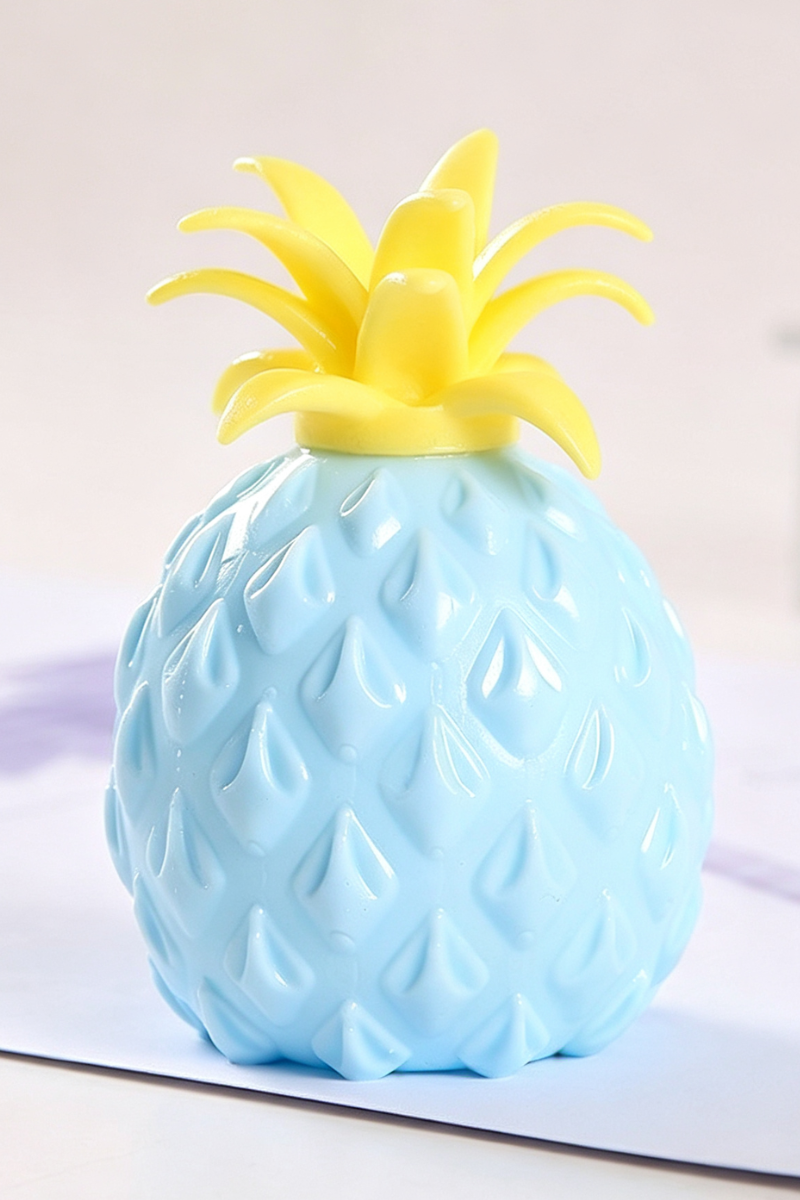 Unisex All Season Pineapple Stress Relief Squishy Toy
