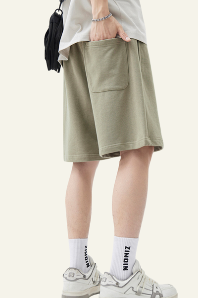 Men's Drawstring Loose-fitting Athletic Shorts.