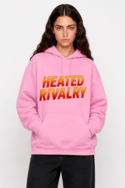 Women Fall Clothing Heated Rivalry Graphic Oversized Hoodie