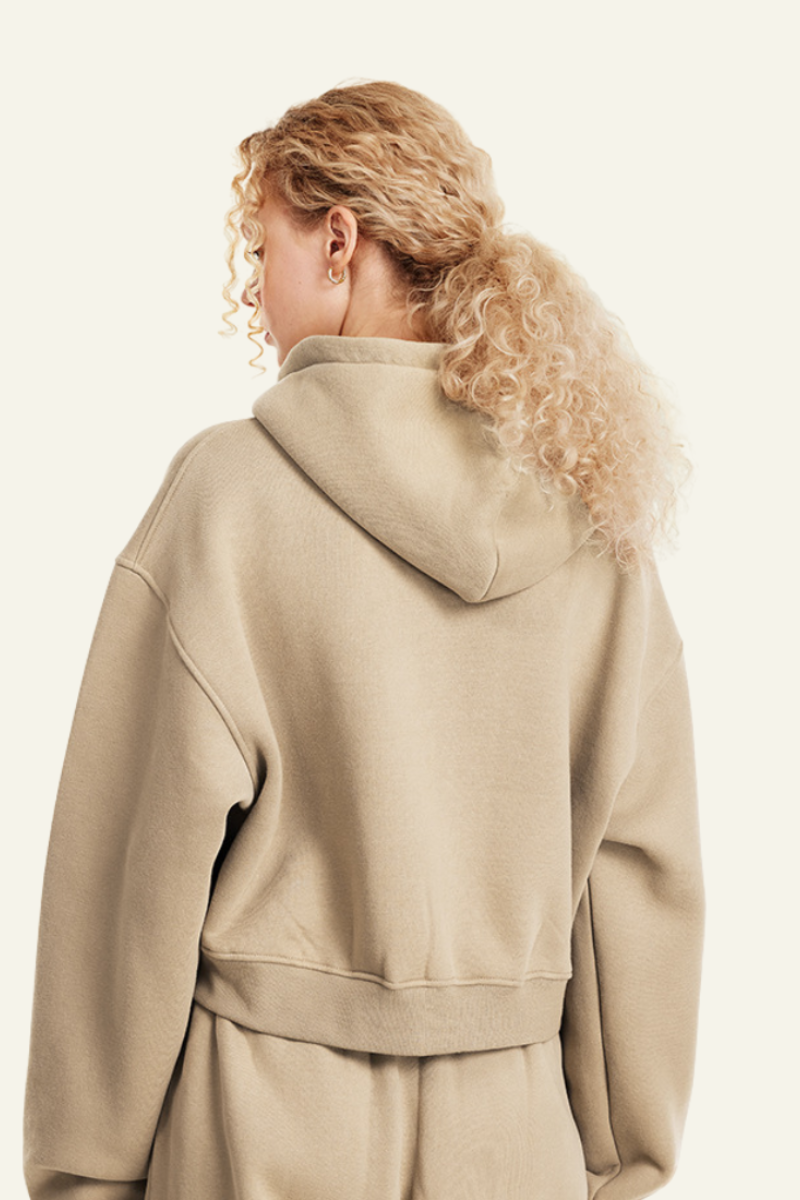 Women's Full Zipper Hooded Jacket