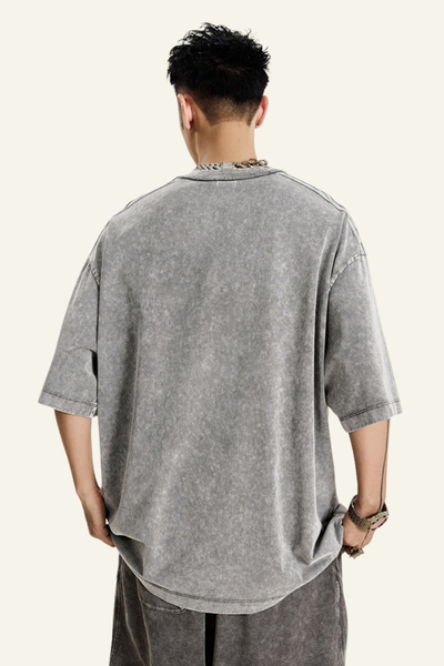 Men's Cotton Heavyweight Washed T-shirt