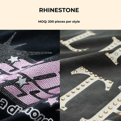 Men's Summer Cross Print Washed Baggy Denim Shorts
