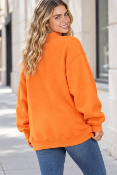 Women Fall Clothing Oversized PRAY Letter Sweatshirt