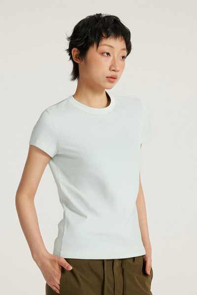 Women's Fitted Breathable Solid OutdoorT-shirt