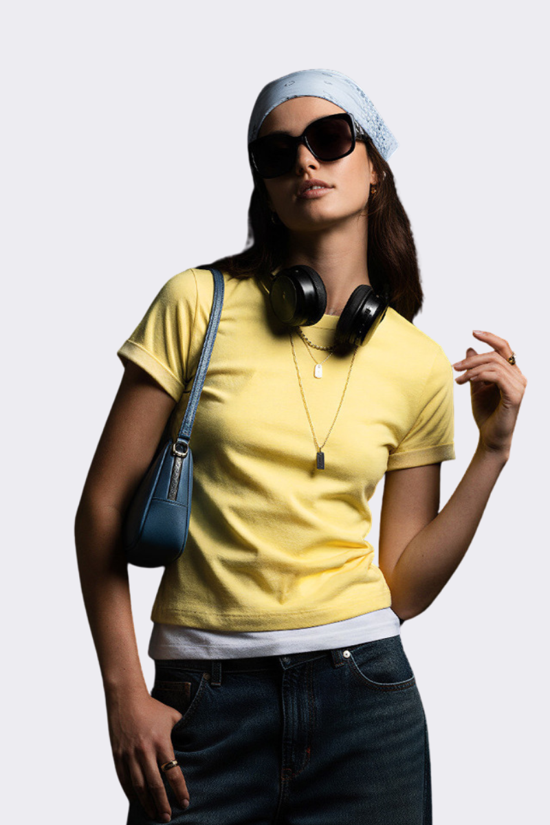 Unisex Spring Summer 220g Cooling Fruit Stretch Tee