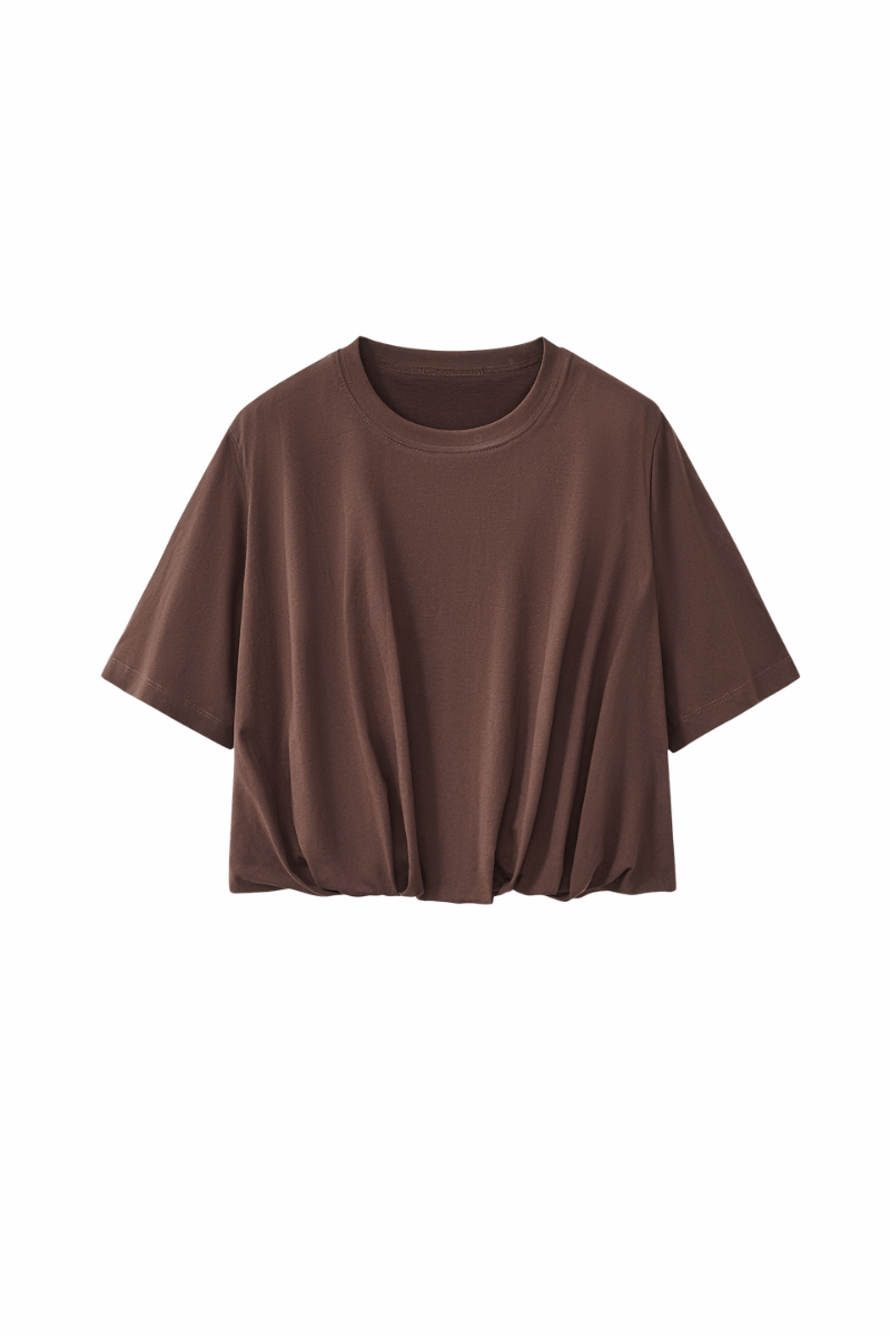 Unisex Summer Cropped T-Shirt