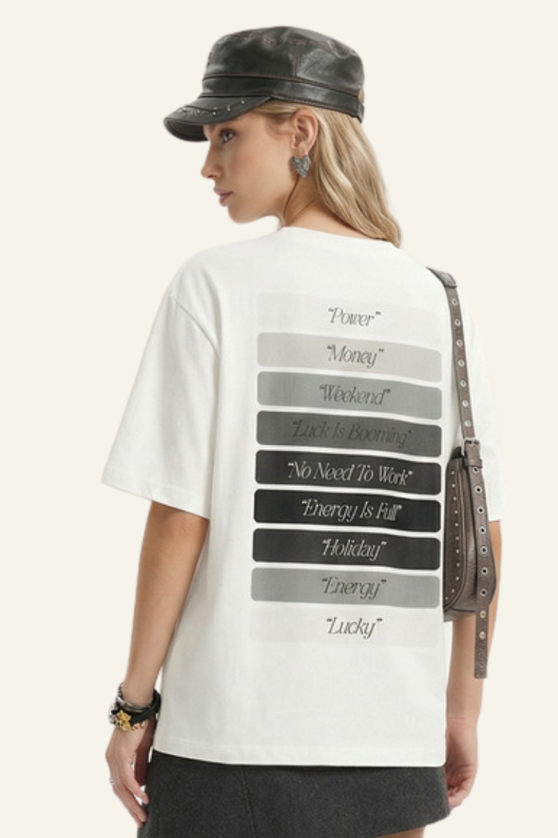 Women's Streetwear Loose-Fitting T-shirt